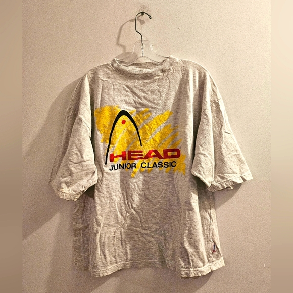 Vintage 1980's HEAD Junior Classic Graphic T-shirt | Size XL - Picture 1 of 8